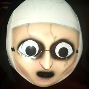 Scary Nun Halloween mask